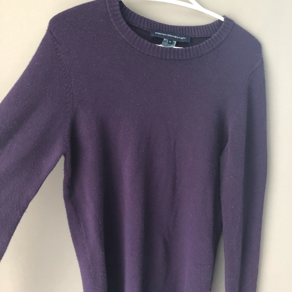 French Connection Purple Sweater - Picture 2 of 4
